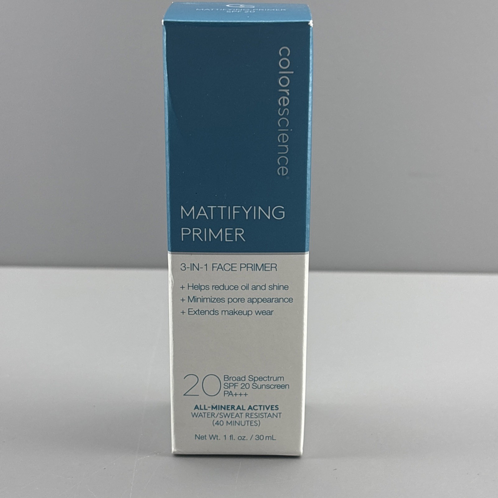 Colorescience Mattifying Perfector Face Primer, Water Resistant Mineral