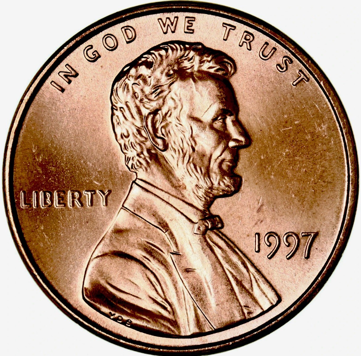 1997 P Lincoln Wheat Cent/Penny. BU. UNCIRCULATED ,Free S&H W/Tracking !!
