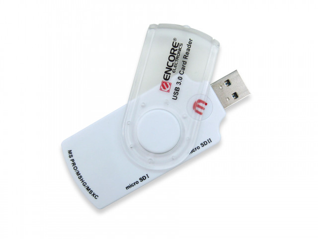 Encore USB 3.0 card reader (ENUCR-U3) with multi format support