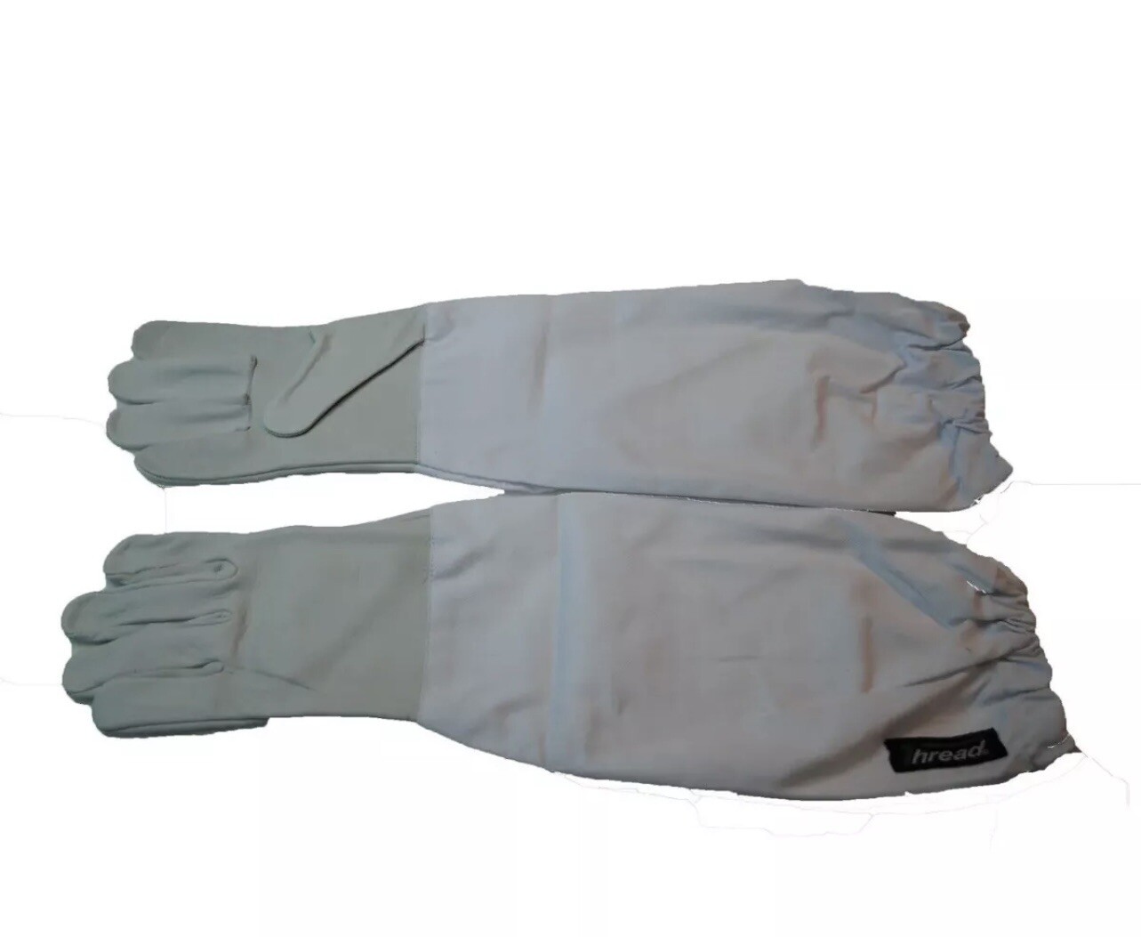 PRO'S CHOICE BEEKEEPING GLOVE REAL LEATHER WITH LONG COTTON CUFF THREAD(R) BRAND