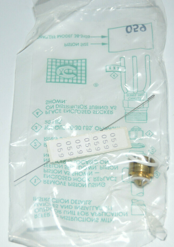 Armstrong Lennox Danfoss HVAC Piston Orifice Kit .059 Orfice Chatleff 38-3103059