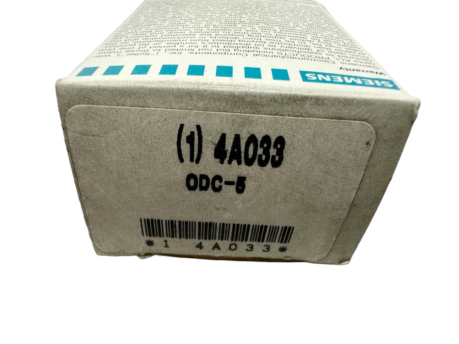 Siemens/Potter & Brumfield ODC-5 Relay Module 4A033