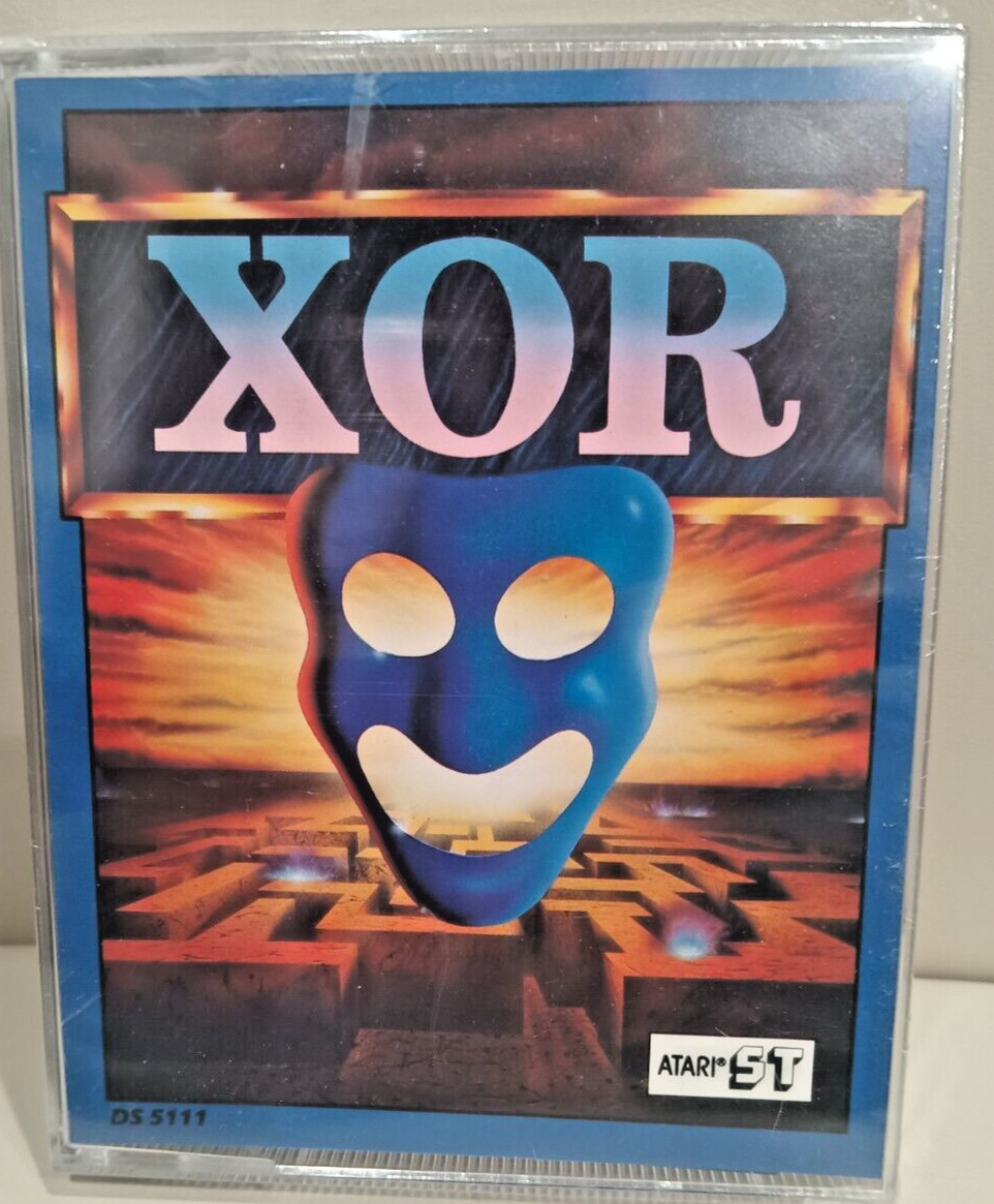 XOR by Astral Software for Atari 1040/520 ST New Disk; DS 5111; New in box