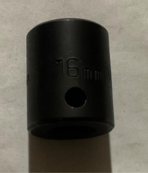 Armstrong 46-616A 16mm 3/8" Drive Impact Socket 6pt. USA