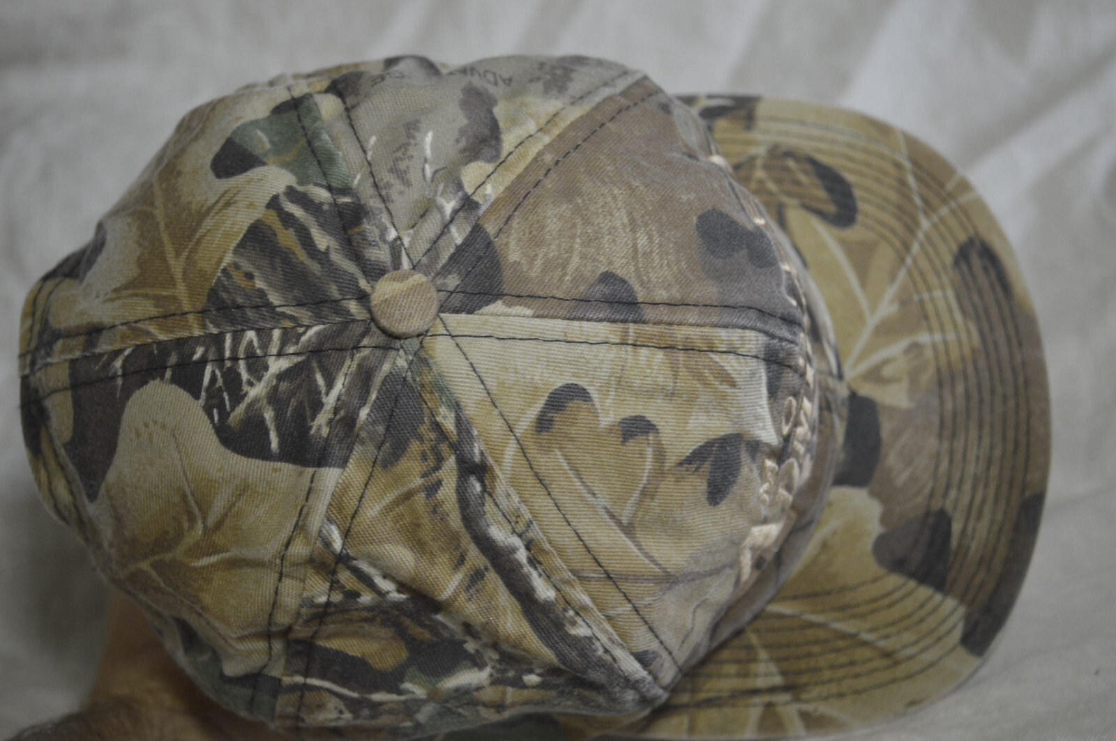 Vintage RealTree Advantage Camo Cap Hat Mobile Admirals by Kudzu Made in the USA