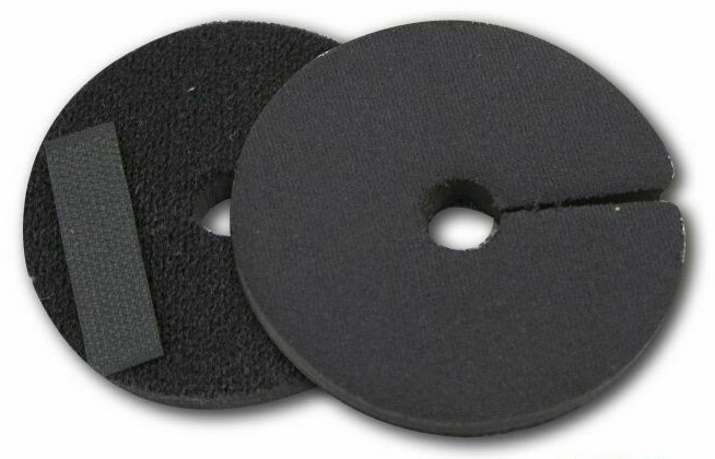 Pair of 2 Western or English Saddle Horse Black Neoprene 3" Bit Guard Guards