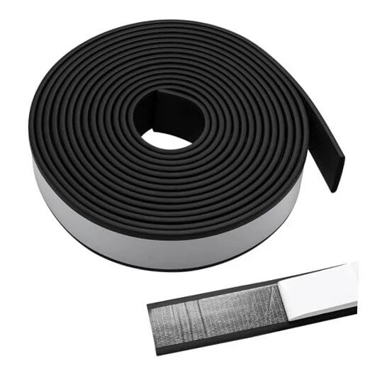 23FT Camper Shell Seal Truck Rubber， 23 feet x 2 "x 0.2"， EPDM Stripping,