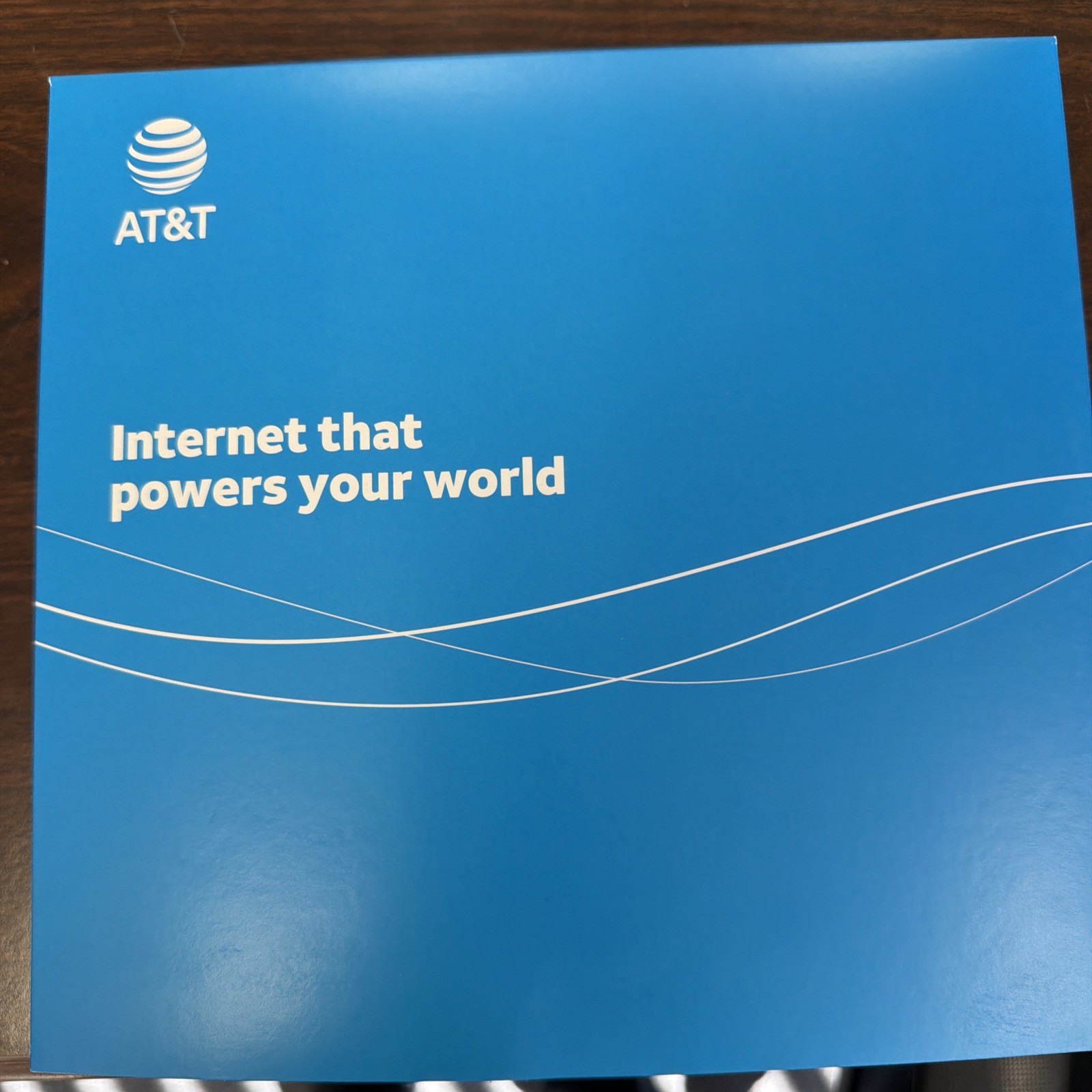 AT&T Parsec 5G Antenna Internet That Power Your World White