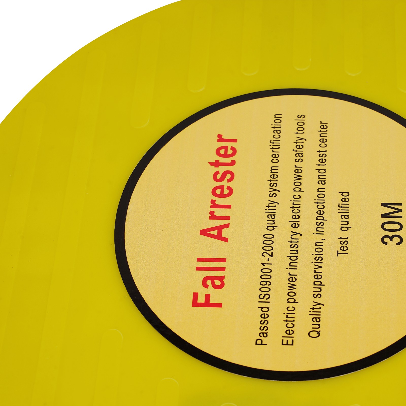 30M-Range Self-rRetractable Fall Arrester Fall Arrest Protector Yellow Max 150kg
