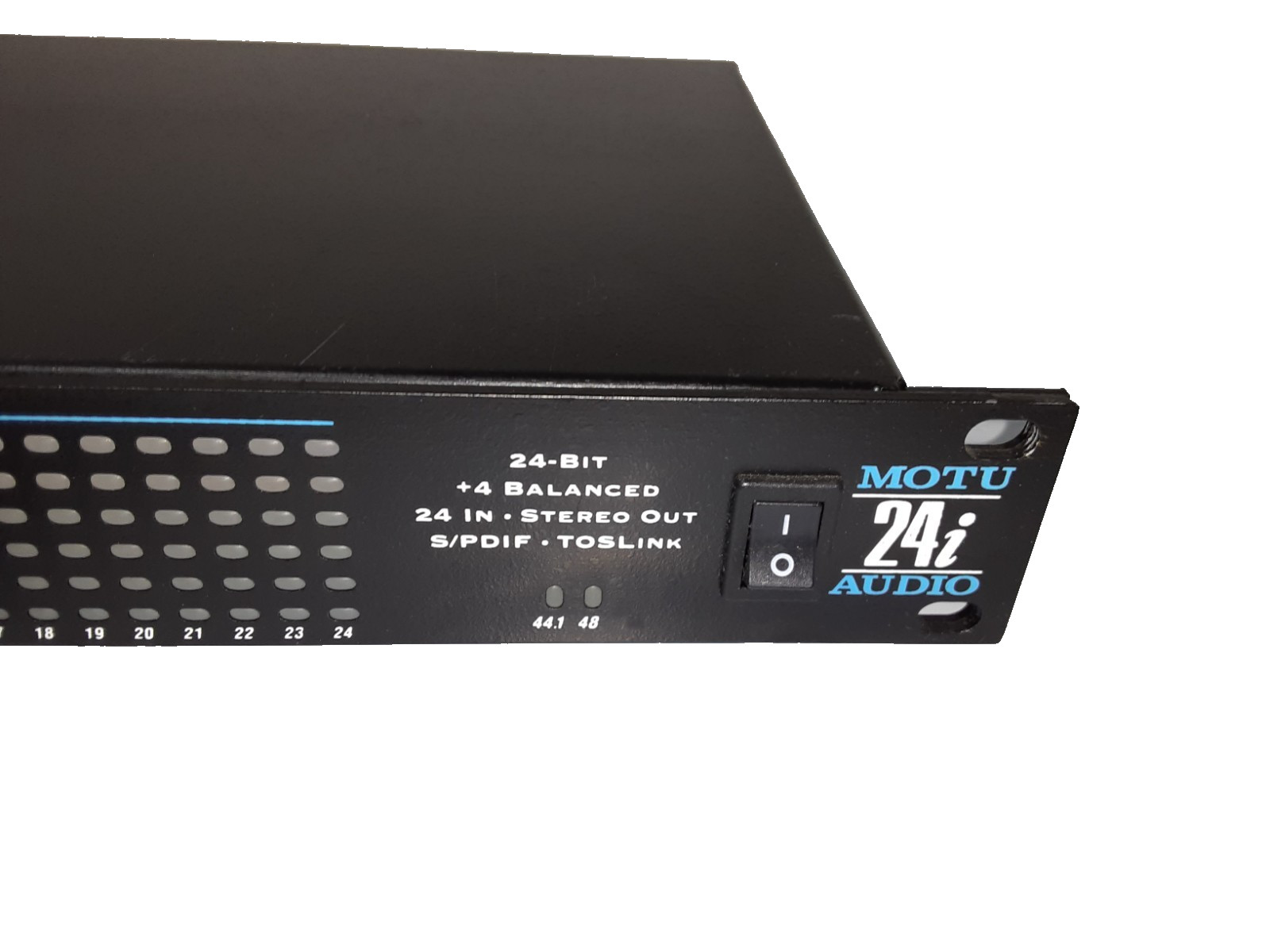 Motu 24i 24-Channel Programmable Rackmount Digital Audio Interface - UNTESTED