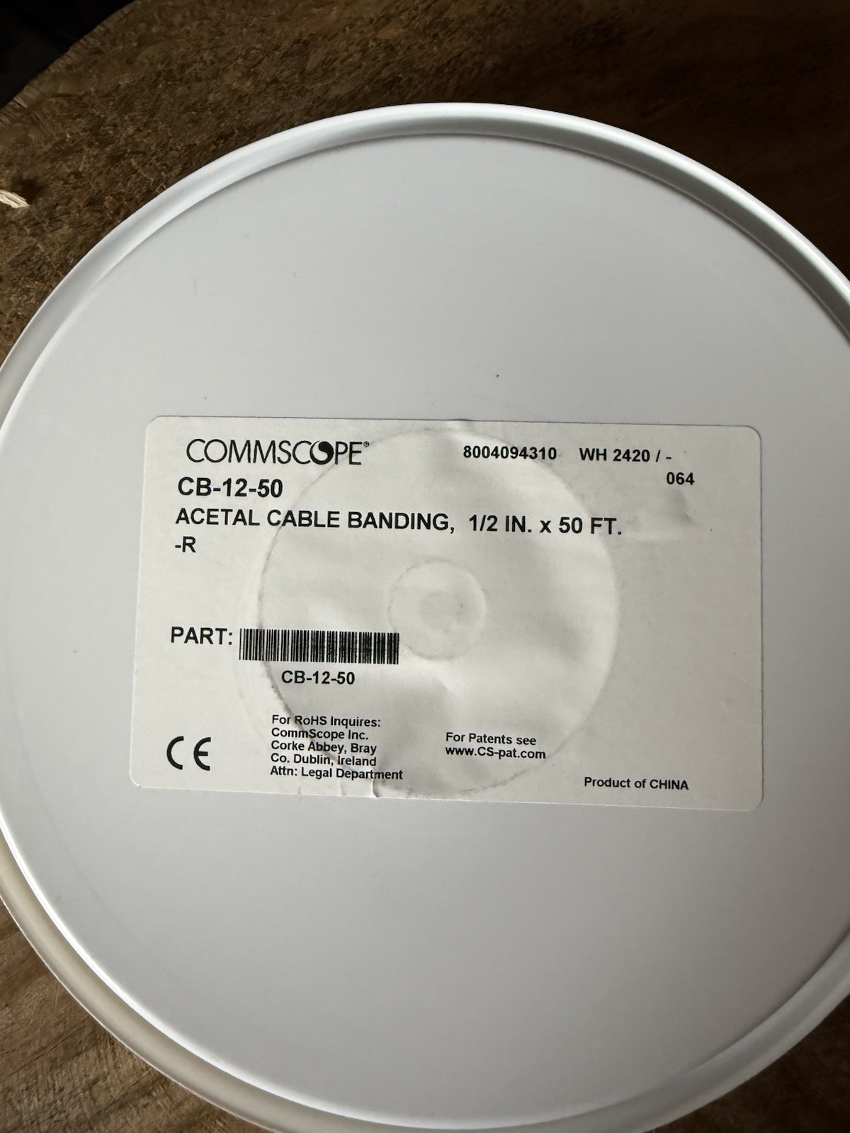 Deltec Banding Cable Support 50ft