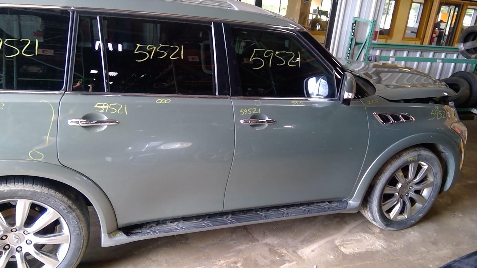 Used Floor Jack fits: 2012 Infiniti QX56 Grade A