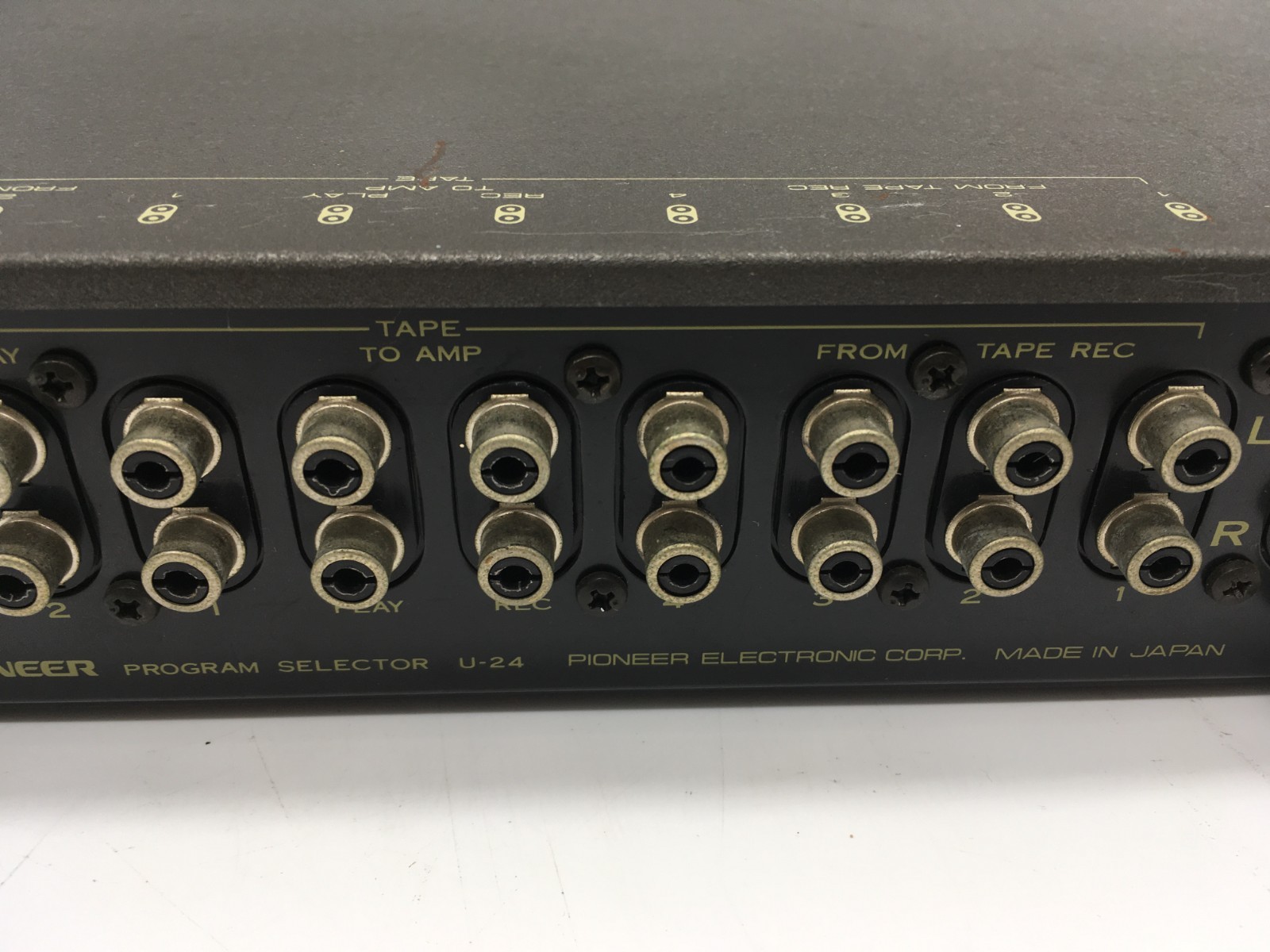 Pioneer U-24 Passive Type Multi-Function Audio Program Selector Tested Working