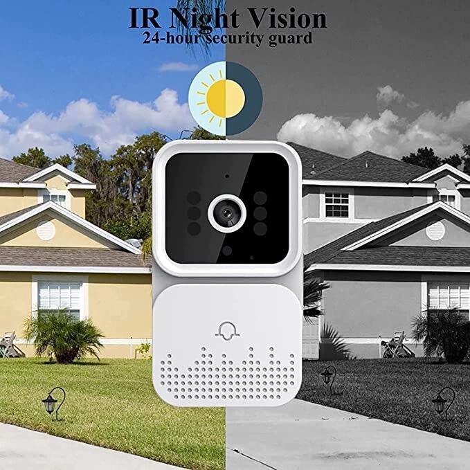 Smart Wireless Doorbell,HD Image,2 Way audio,image capture,night vision, cloud