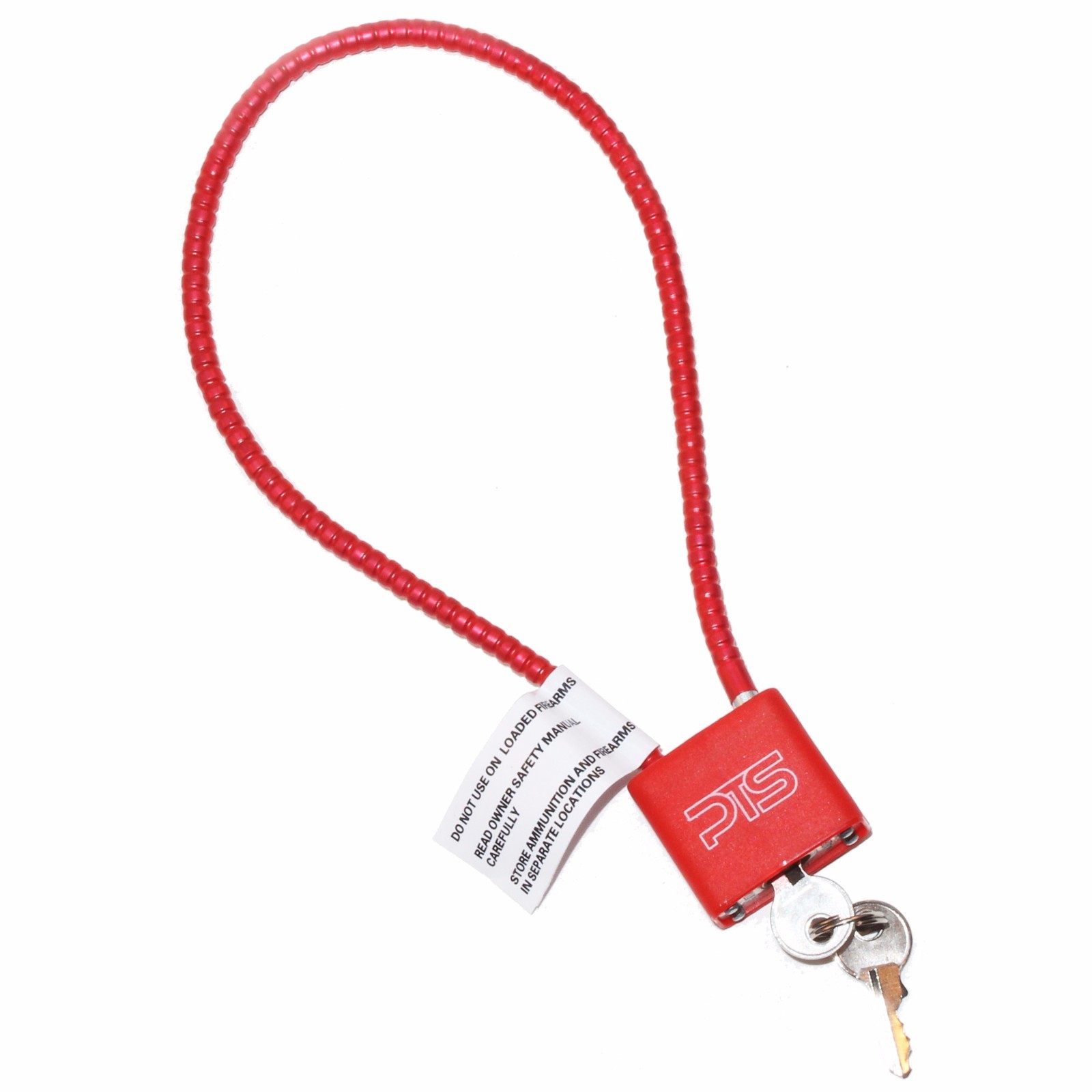 Cable Gun Lock with Key (15") - Keyed Alike - California Approved Safety Device