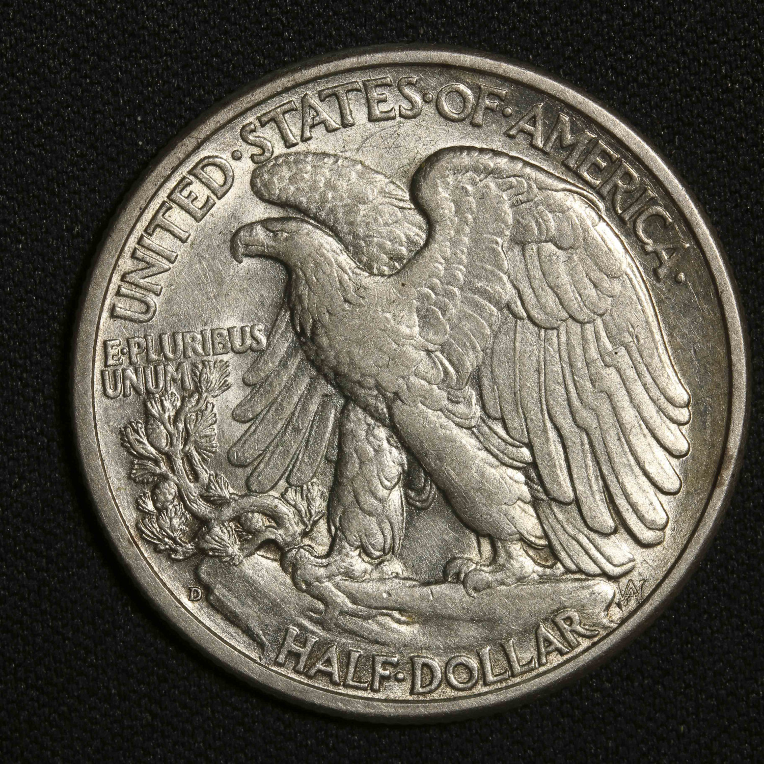 1938 D Walking Liberty Half Dollar