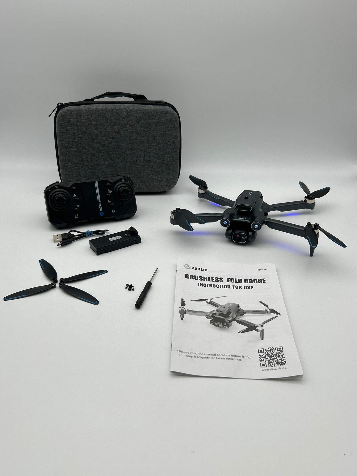 Auoshi Brushless Fold Drone - Used