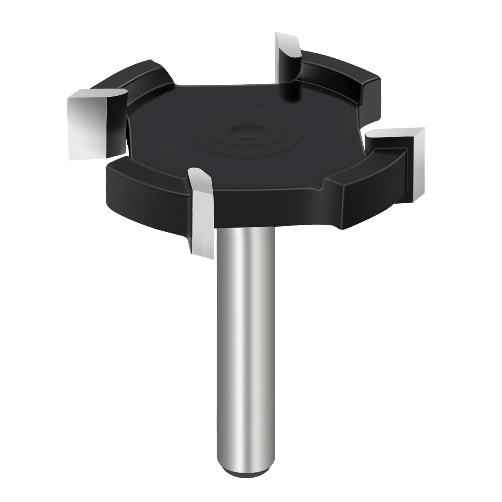 Mikniri Slab Flattening Router Bits 1/4 Inch Shank, CNC Spoilboard 1