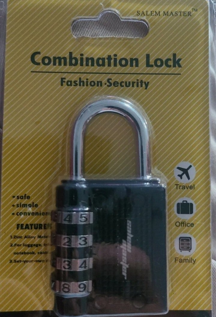 Salem Master Combination Lock Fashion Security