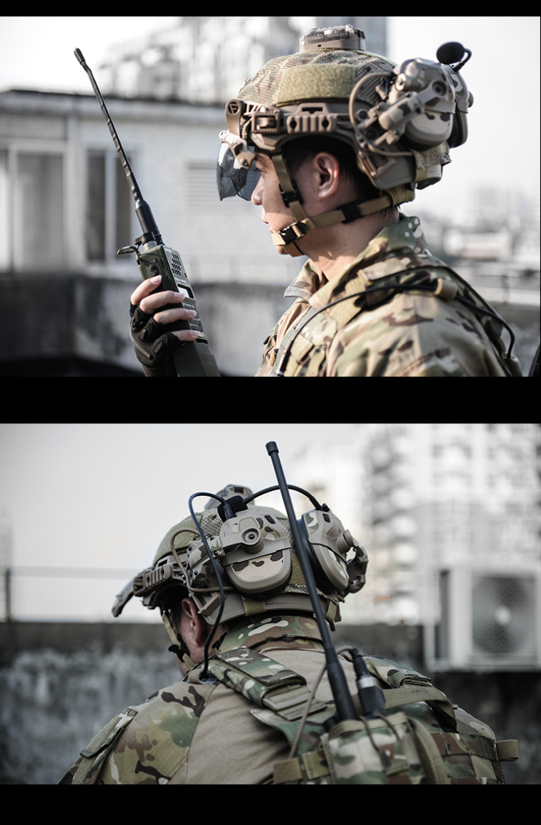FCS-Tactical Headset Accessories Adapter Option for AMP Headset