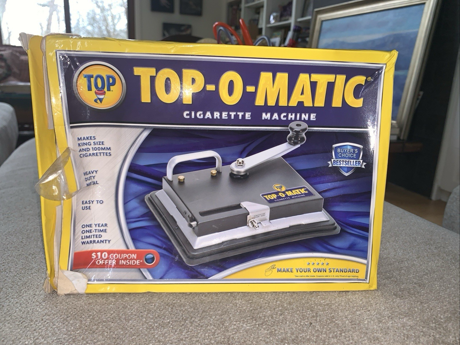 Top-O-Matic Cigarette Rolling Machine