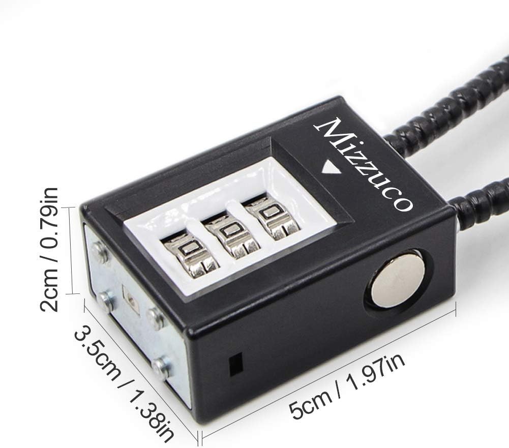 3-Digit Combination Trigger Lock & Cable Lock for Handguns, Rifles, Shotguns