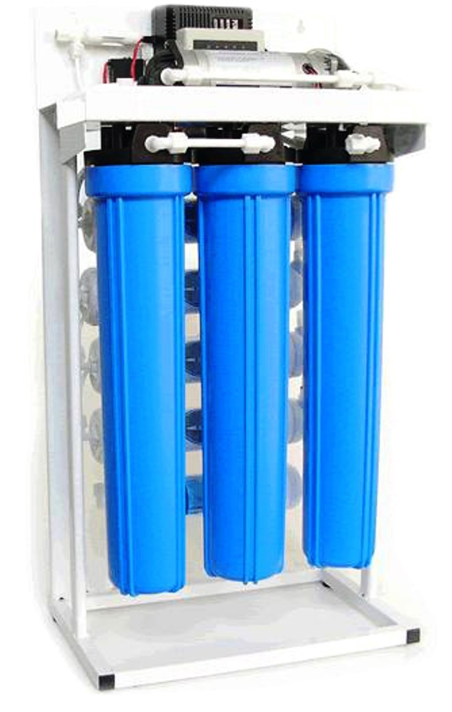 Commercial Grade Reverse Osmosis Water System 200 GPD with Booster Pump