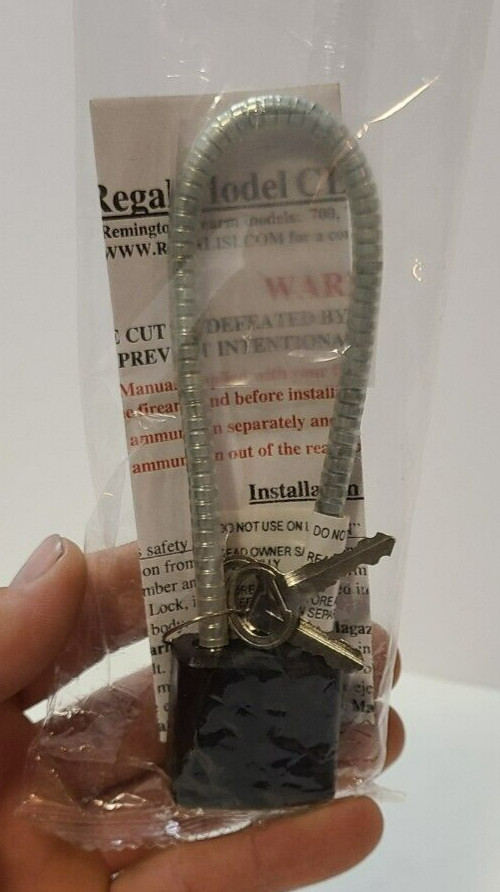 Cable Gun Lock Remington Fits 700, 710, Seven,673, 504, 7600, 597 and Others
