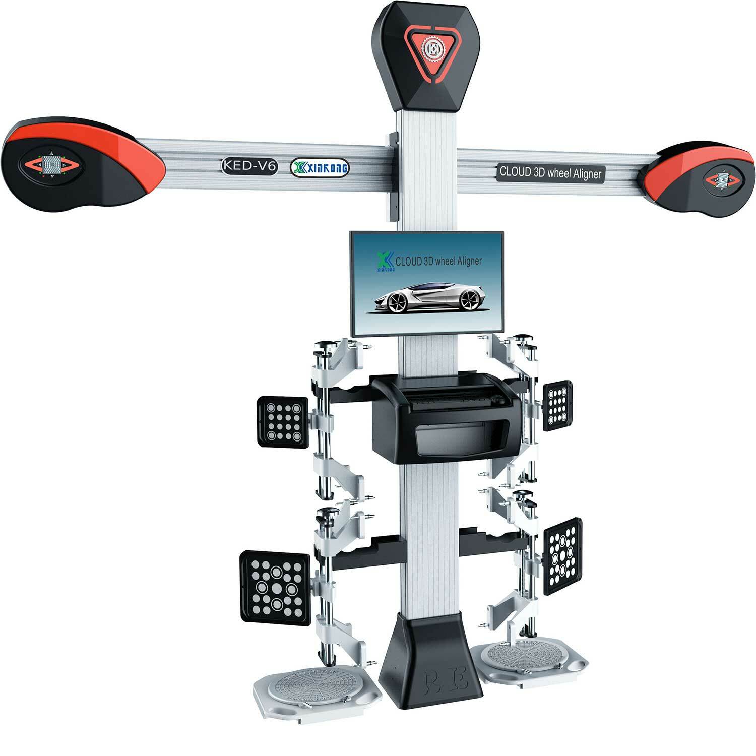 XK V6 3D Wheel Alignment Machine Auto Tire Aligner System for Garage Repair Shop