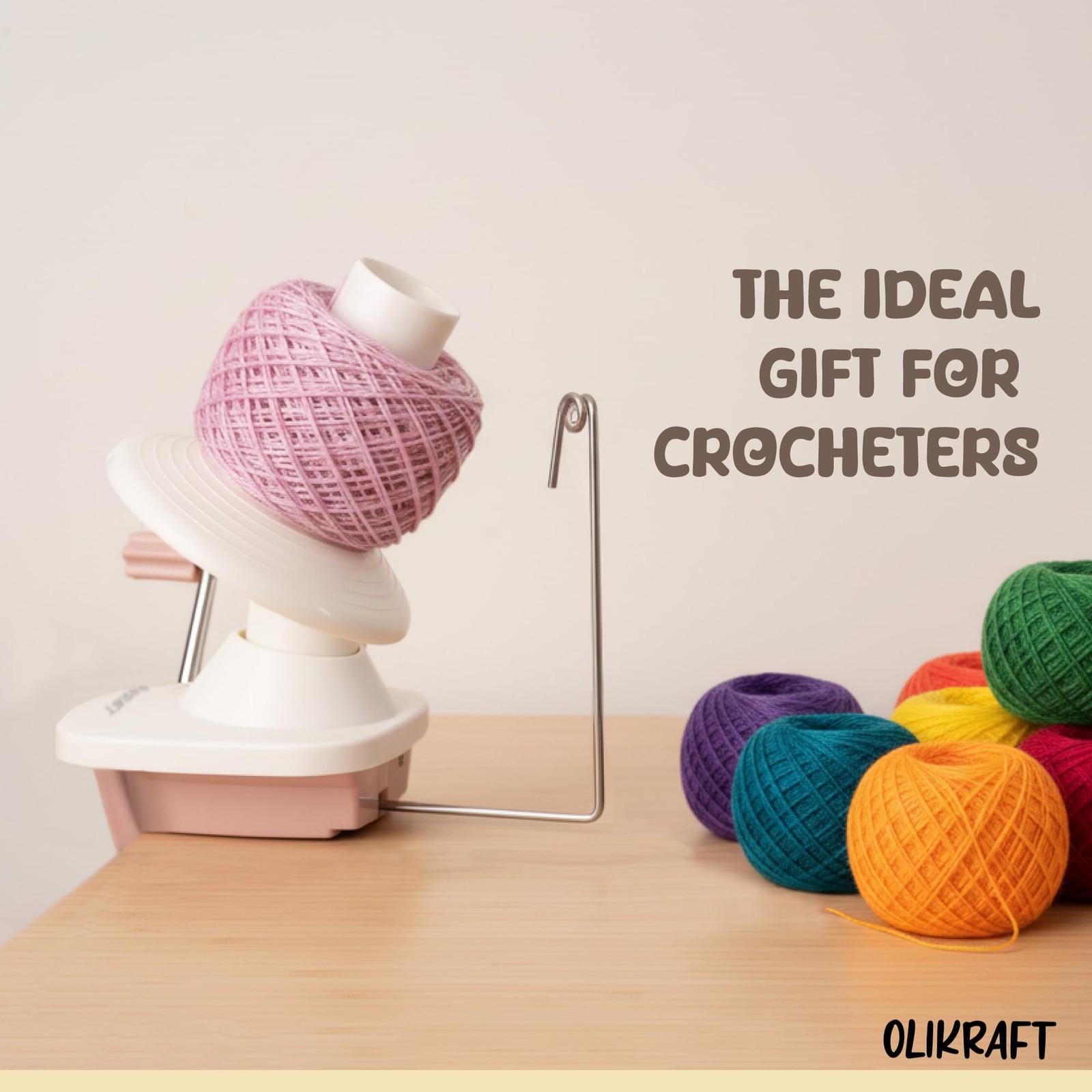 Manual Yarn Winder | Yarn Ball Winder, Roller, Baller Crochet Spinner for Cro...