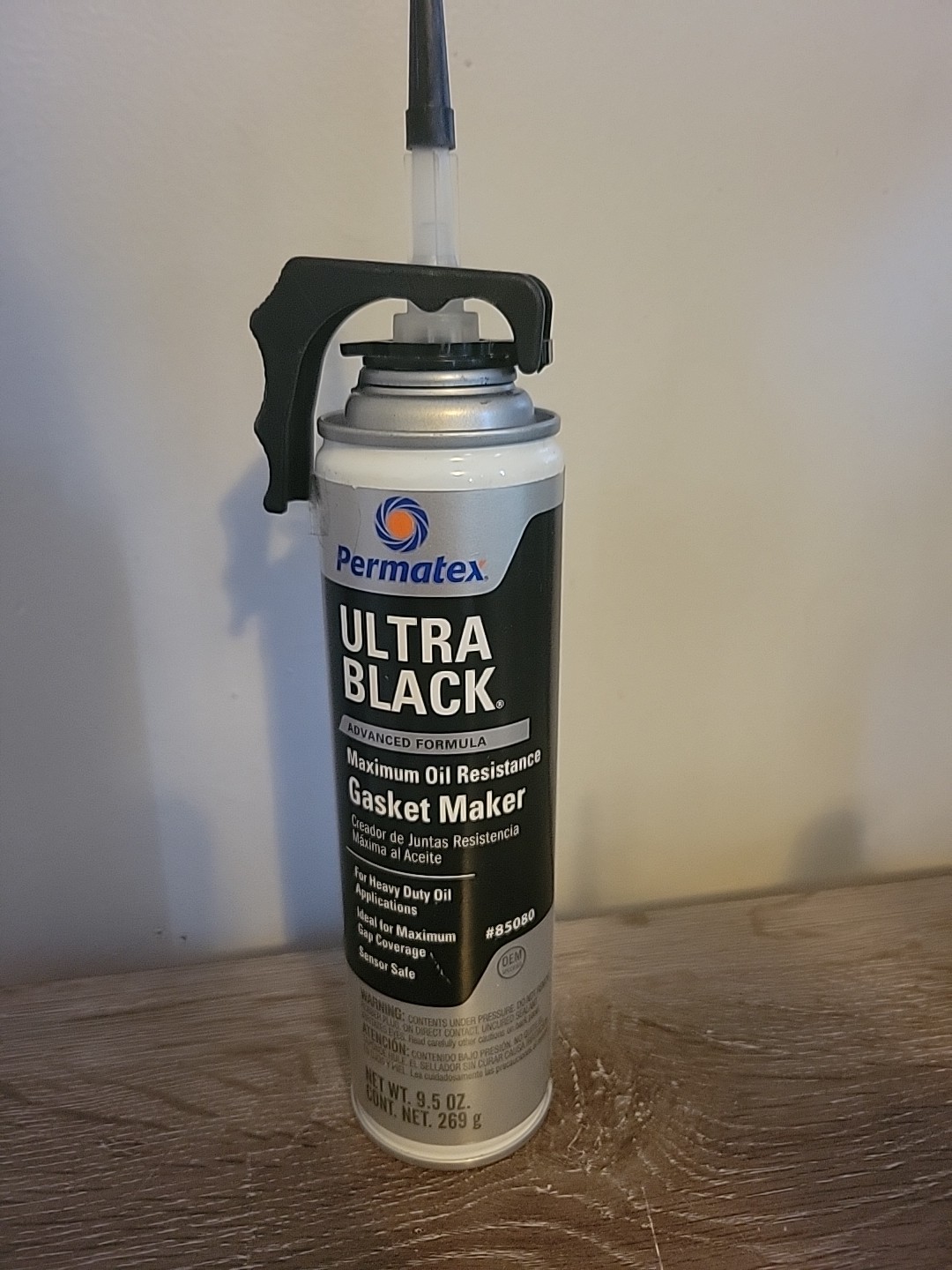 Permatex Ultra Black Maximum Oil Resistance RTV Silicone Gasket Maker 85080