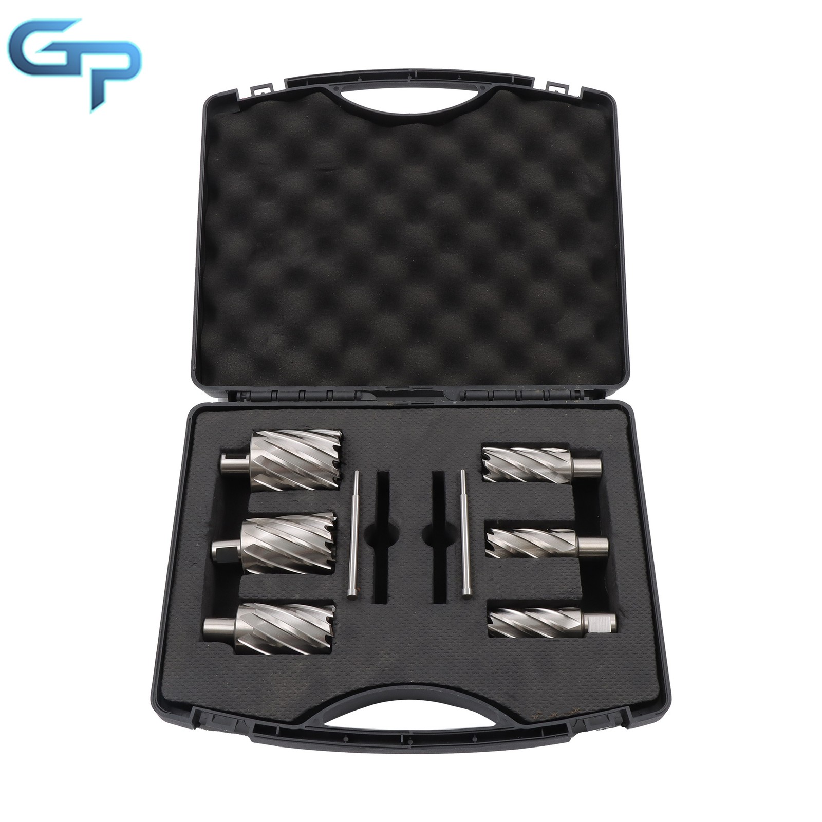 6 Pack HSS Magnetic Drill Bits Universal Shank Annular Cutter Set 2" Depth
