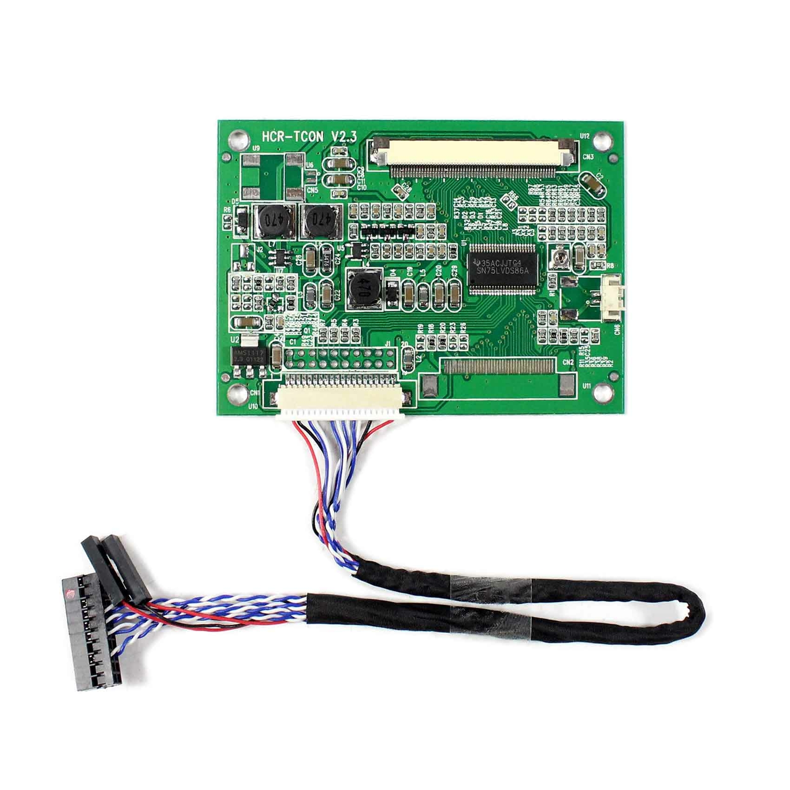 Fit To A080SN01 A104SN03  60pin TTL signal HCR-TCON-N2 LVDS to TTL Tcon Board