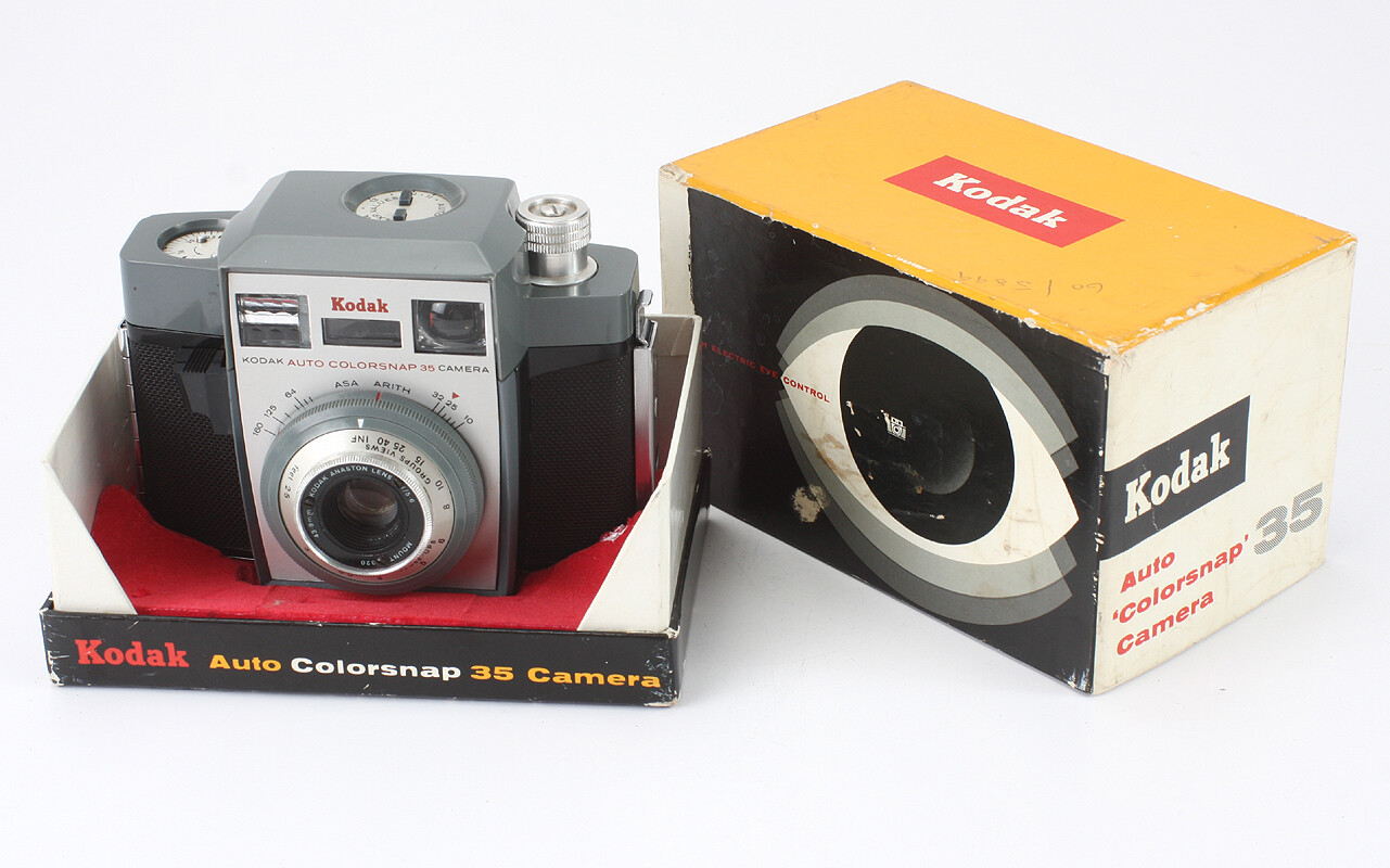 KODAK LTD AUTO COLORSNAP 35, 43.9/5.6 KODAK ANASTON, DEFECTIVE, AS-IS/cks/192148