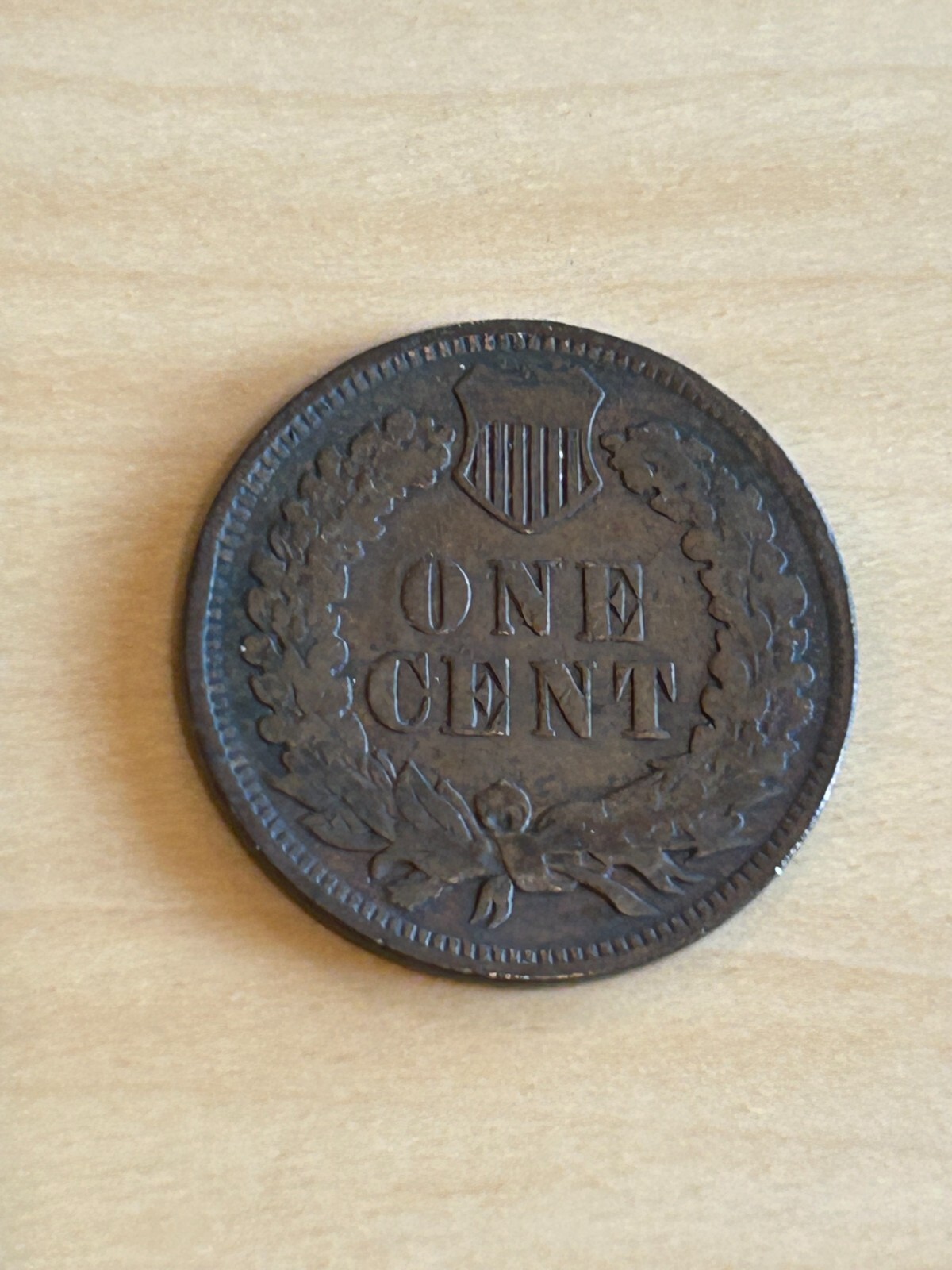 1901 Indian Head one cent penny 1 cent Red/Brown