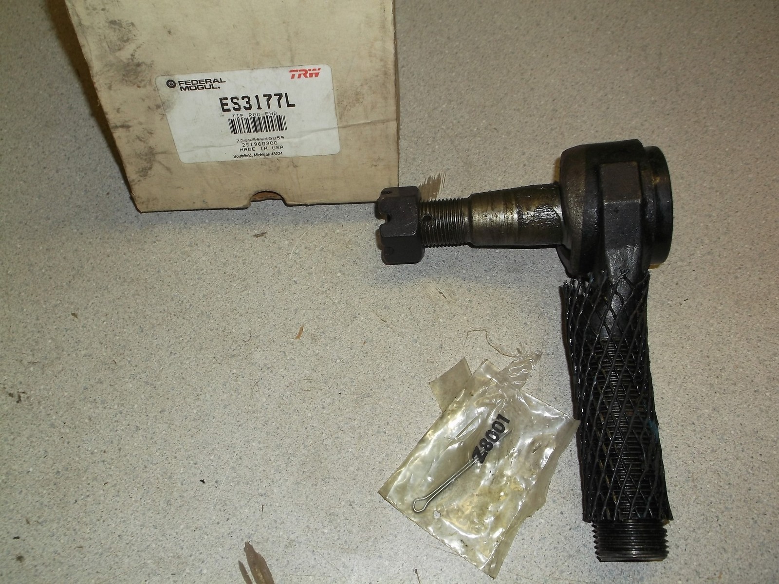 NEW Federal Mogul TRW ES3117L Tie Rod End *FREE SHIPPING*