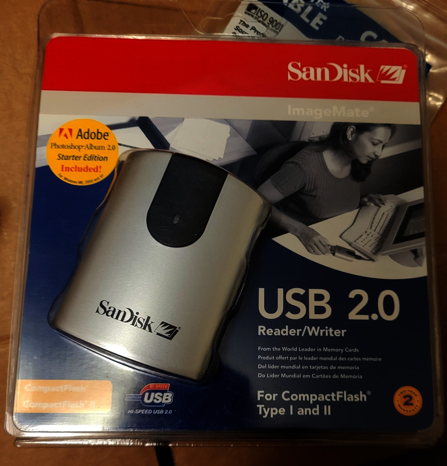 NEW SanDisk ImageMate USB 2.0 Reader/Writer Picture Card Compact Flash I/II