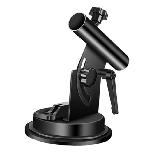 Car Flag Pole, Car Flag Holder with Adjustable Angle Suction Cup Mount,