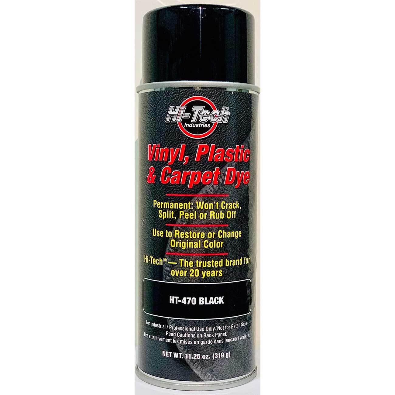 Hi-Tech Industries HT-470 Vinyl, Plastic, & Carpet Dye, Black