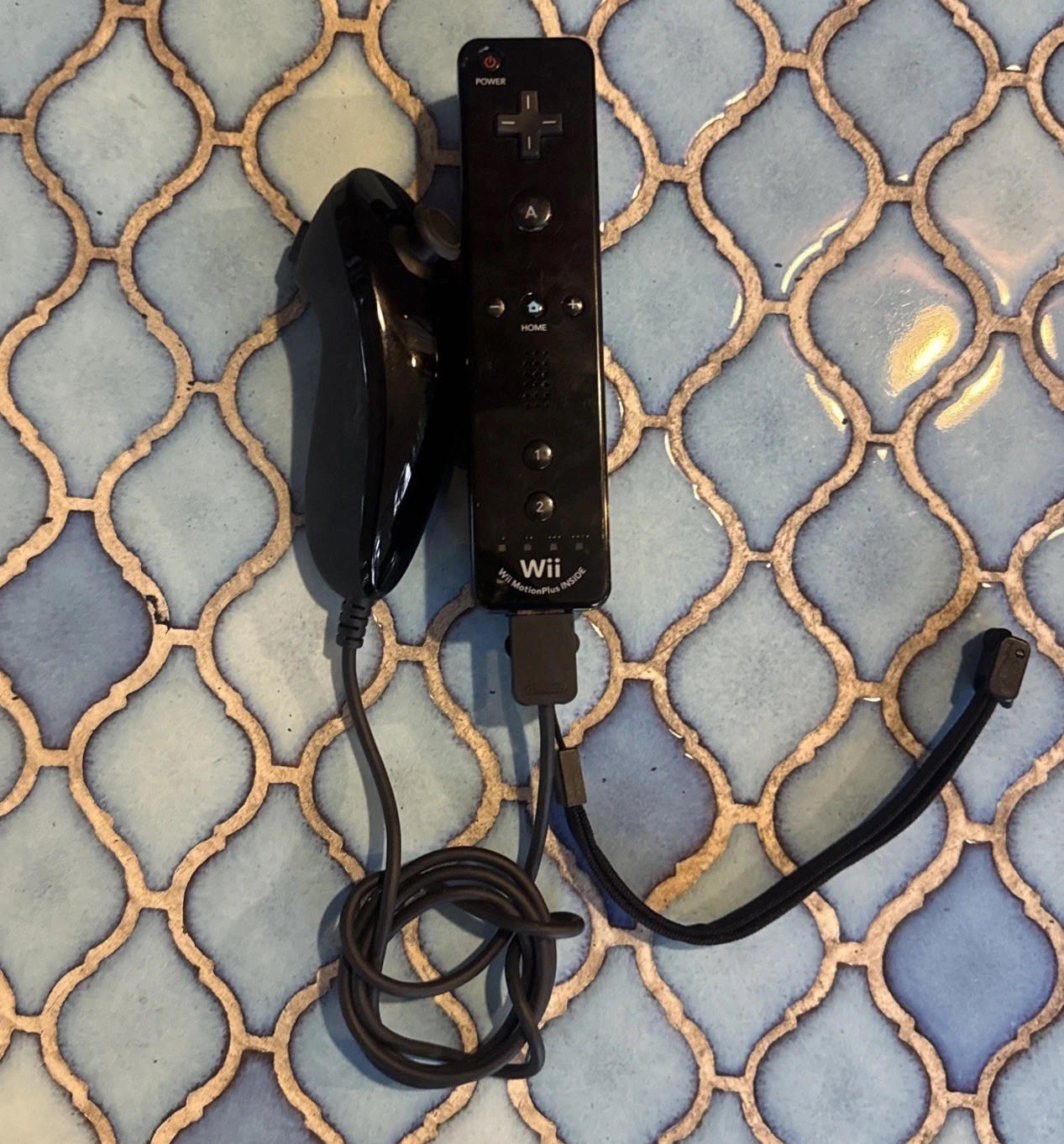 Wii Motion Plus Controller With Nunchuck