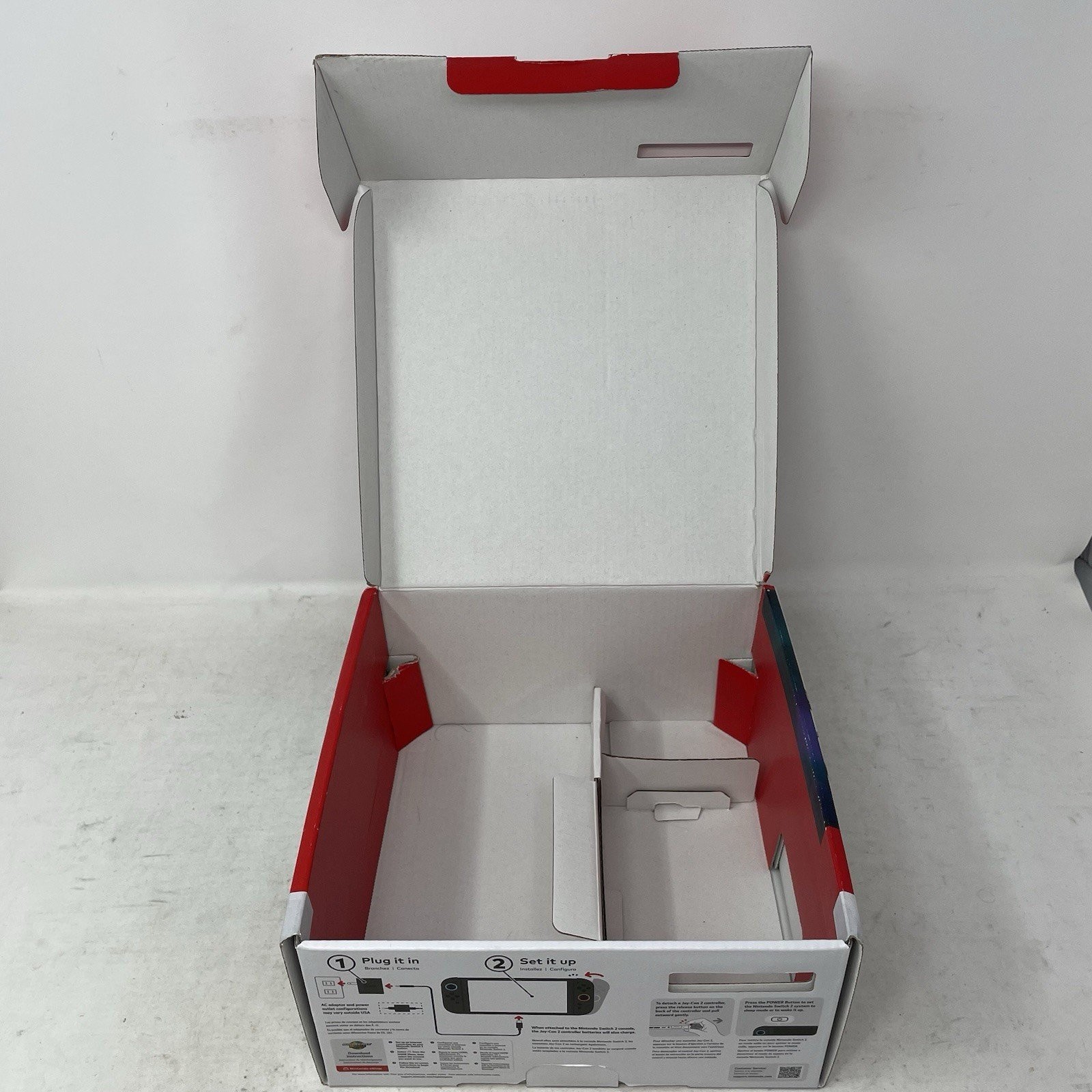 Nintendo Switch 2 Mario Kart Bundle Empty Box ONLY!! No Game Or Console