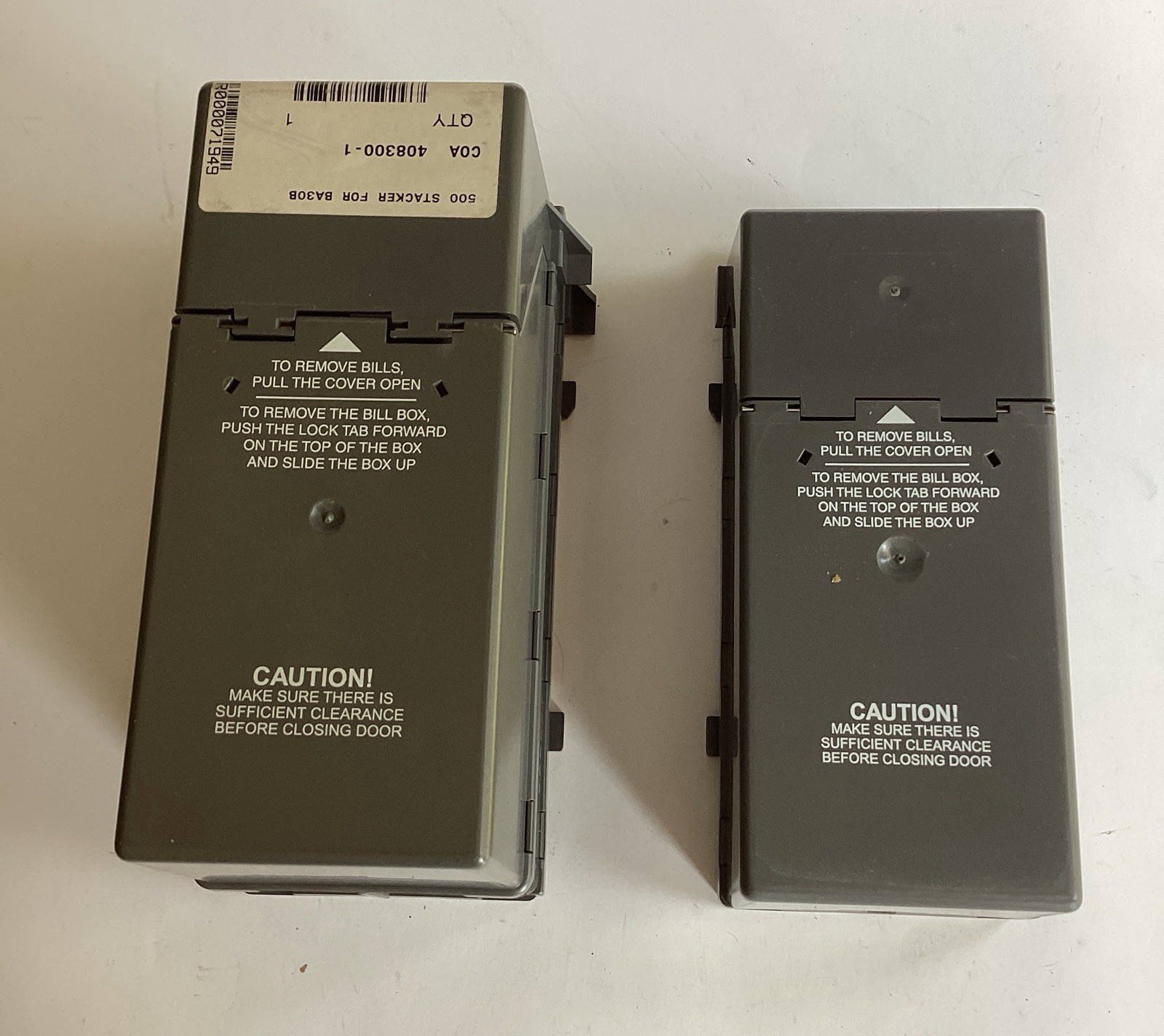 Coinco MagPro MAG32R bill acceptor/validator with 2 StackerBoxes Untested