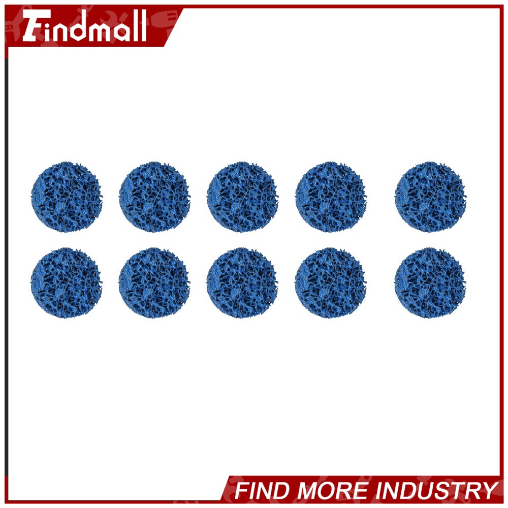 Findmall 10 Pack 2" Blue Quick Change Easy Strip & Clean Discs New