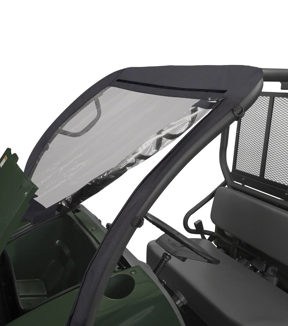 QuadGear UTV Front Windshield Fits Kawasaki Mule 600, 610, 610 4x4, 610 4x4