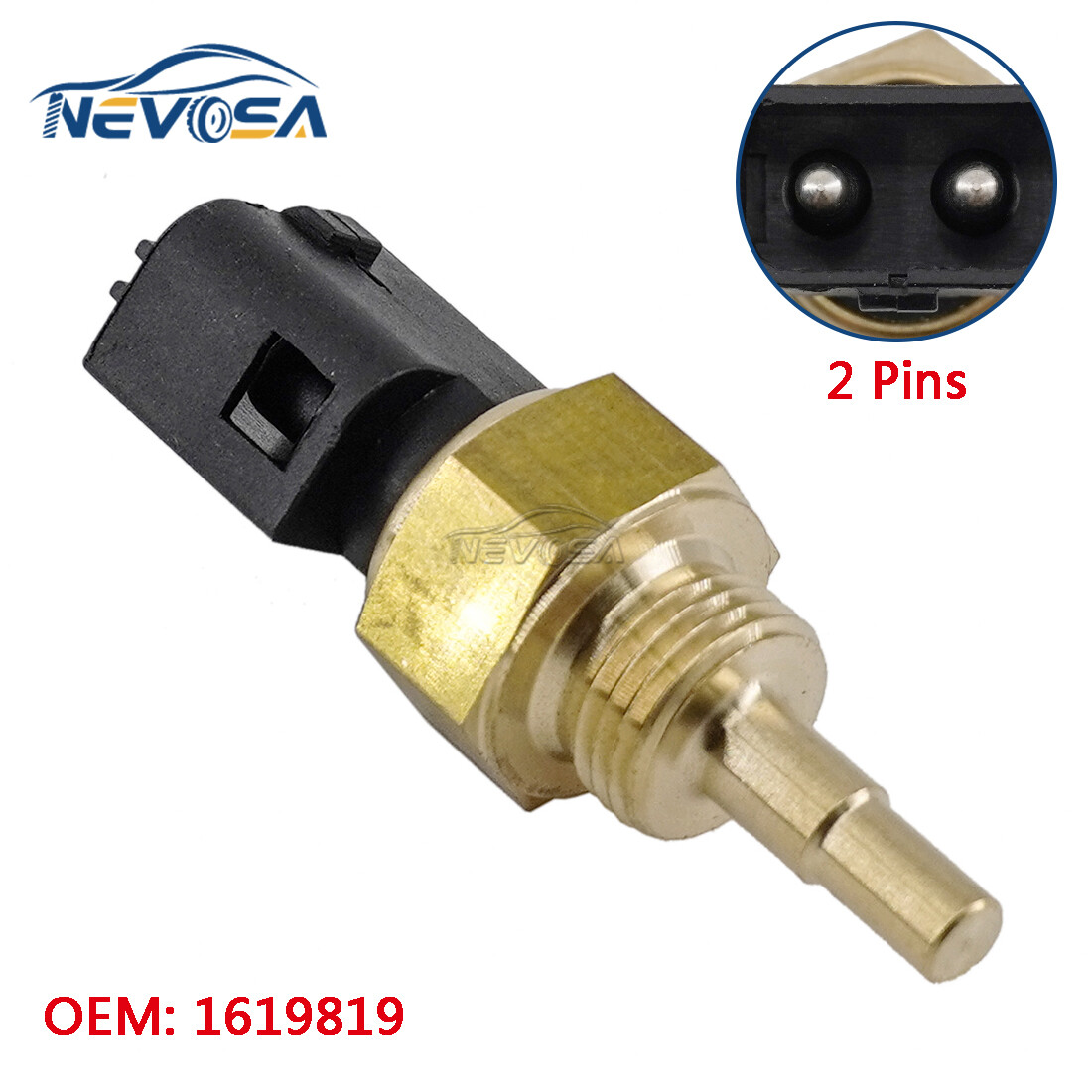Coolant Water Temperature Sensor 1619819 For Volvo F/FL/N/NL Truck 1619819