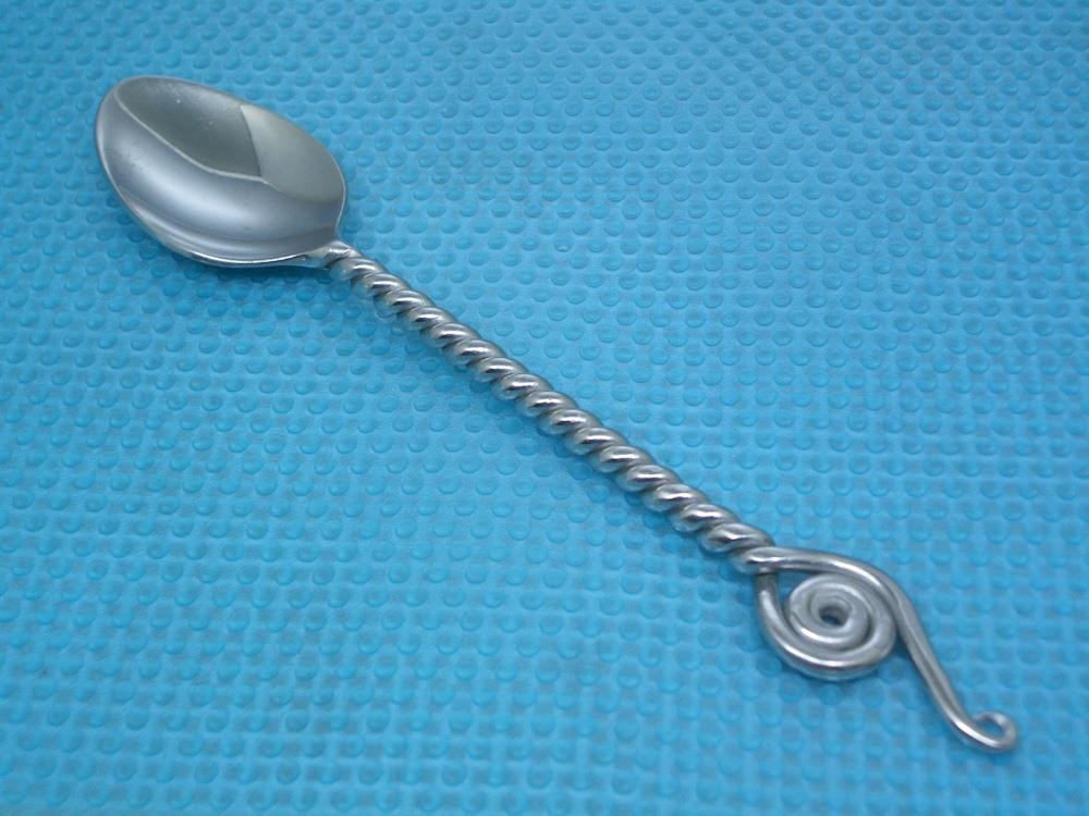World Market MOROC Twist 7 1/2" NEW Teaspoon Stainless Flatware