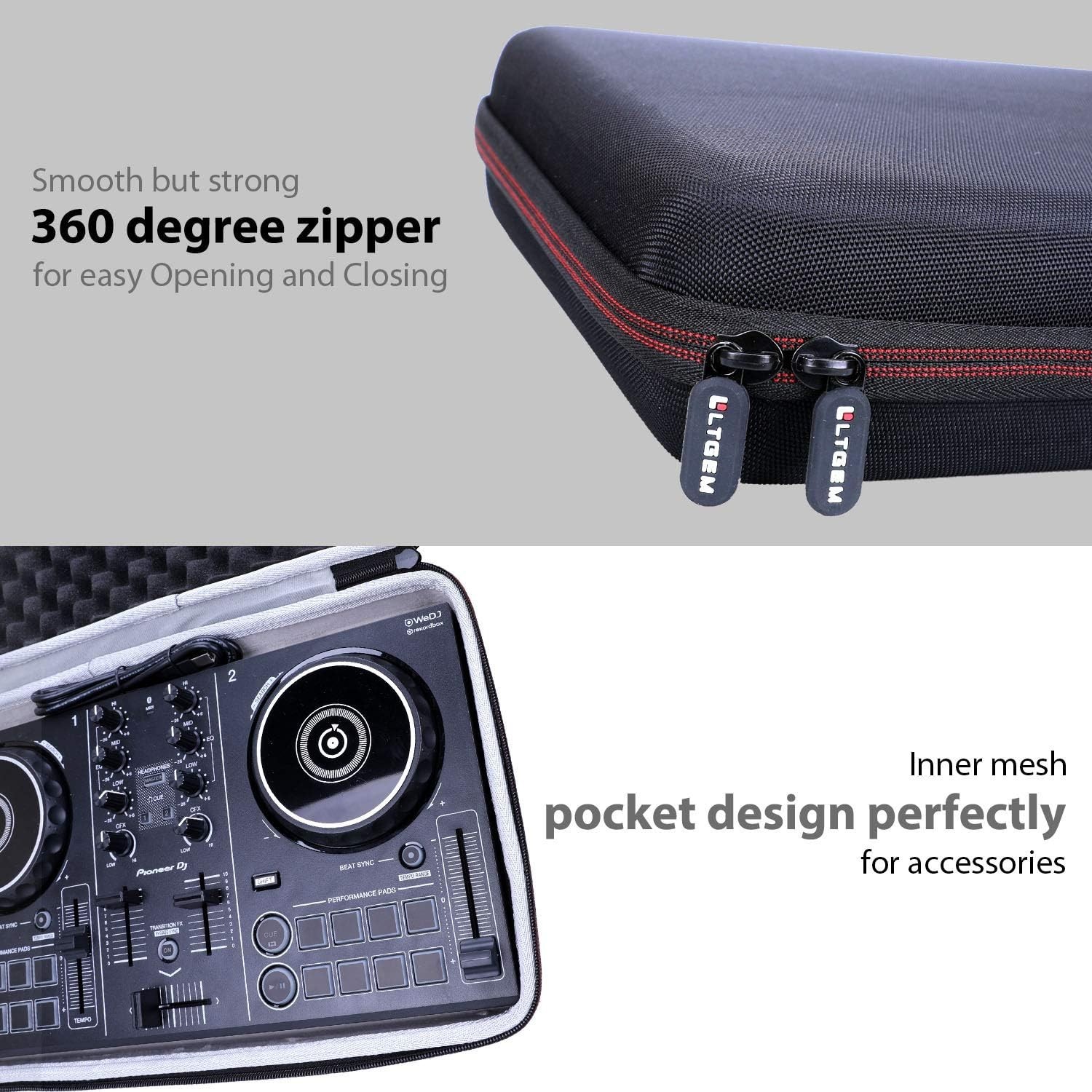 Impact Resistant Case for DJ Controllers - AlphaTheta
