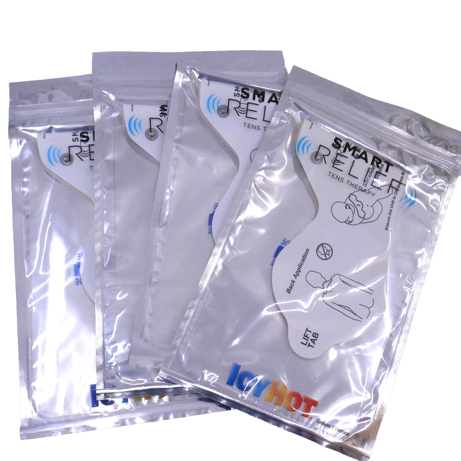 Icy Hot Smart Relief Tens Therapy Knee & SHoulder 4 Refill Pads bb '19/20