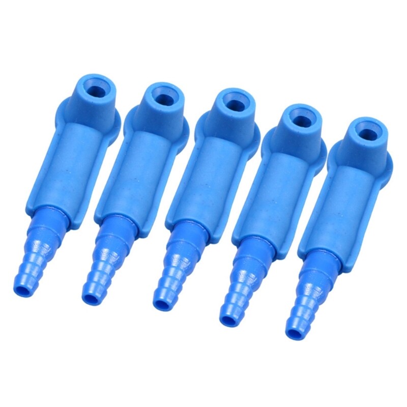 5Pcs Oil Bleeder Drained Connector Kit Brake Oil Replacement Tool for Car Truck