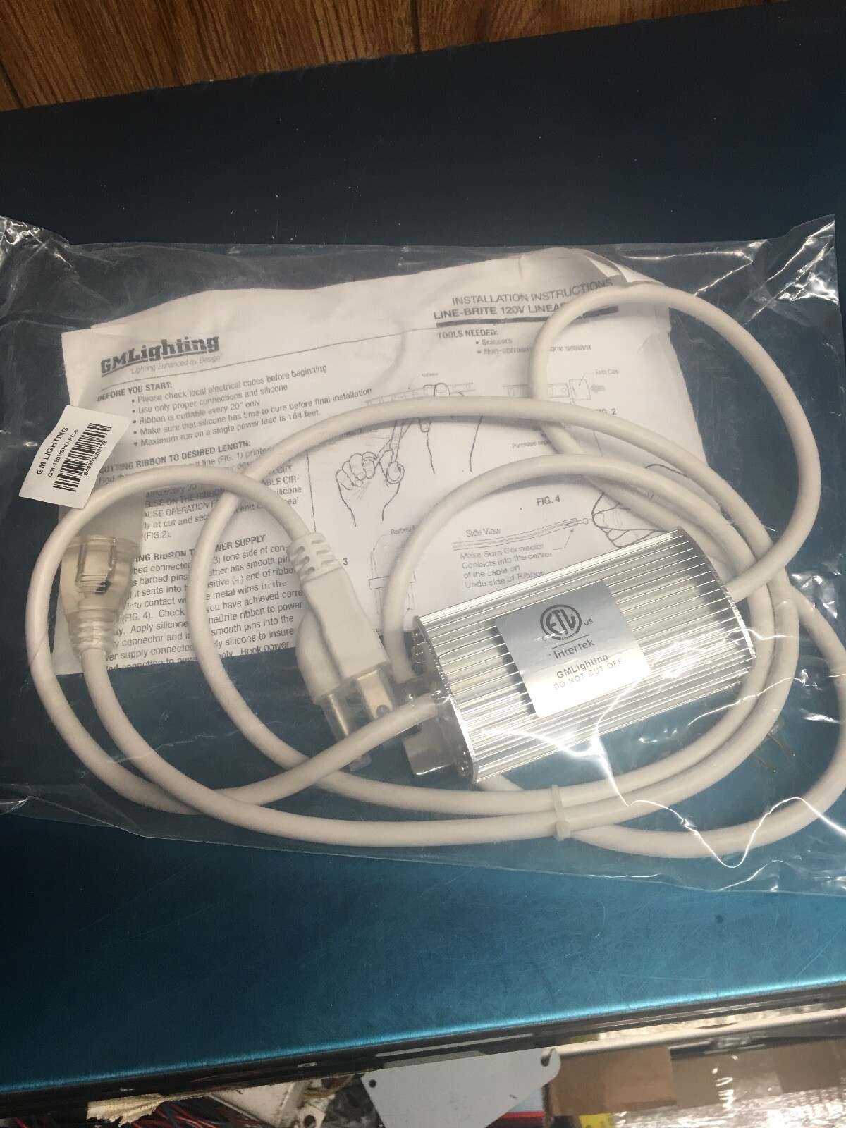 LineBrite™ 6'  High Output Open Hardwire (GM-120VSHO-PC-6-H) LED GMLIGHTING